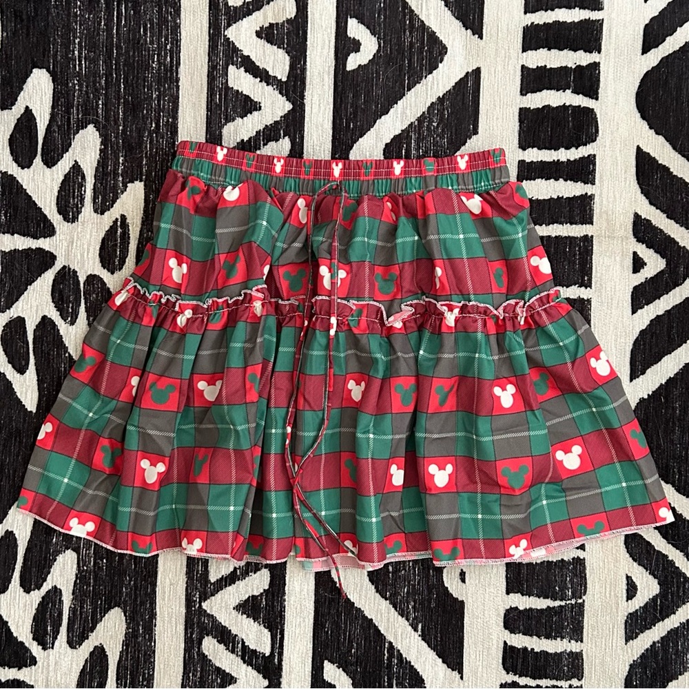 Wild Rich Kids Christmas Ruffle Skirt